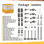 Intake & Exhaust Valves & Rocker Arm Rebuild Kit for Honda TRX400EX (2000–2009)