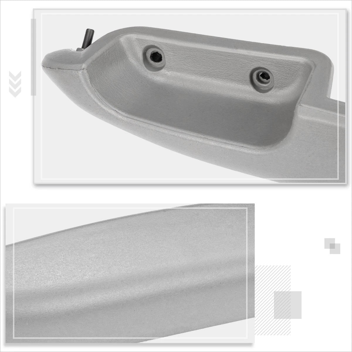 Set of 2 Front Door Arm Rests for Chevy GMC C/K Series (1995–2002)