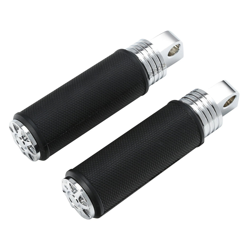 Foot Pegs for Harley Sportster XL883 1200 Touring (Chrome)