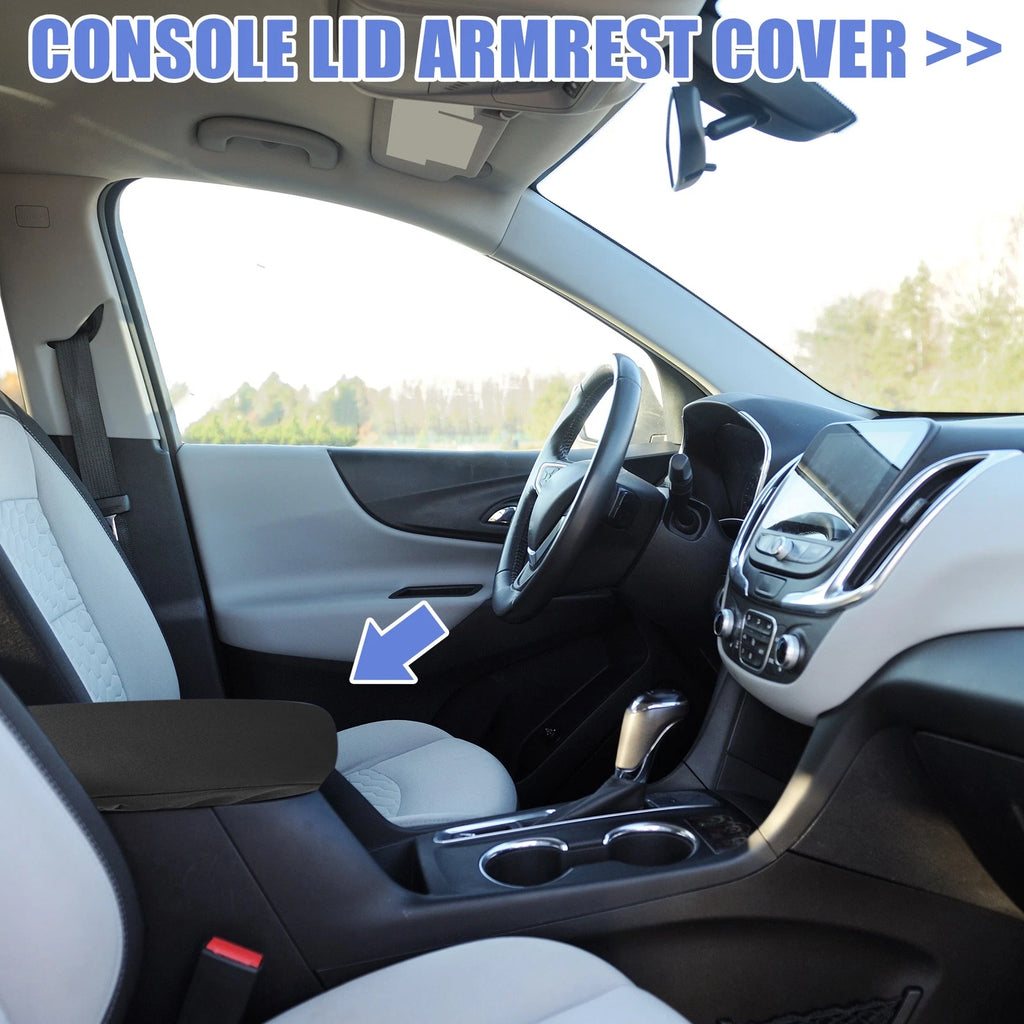 Armrest Cover for Chevrolet Equinox (2018–2023) - Black