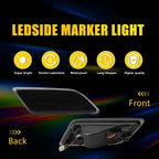 Set of 2 Side Marker Lights for Mercedes Benz C250 C300 C350 C63 (2012–2014)