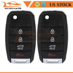 2X Key Entry Remote Fob for Kia Sorento (2016–2020) 4 Buttons