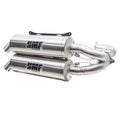 HMF Titan Dual Slip On Exhaust for Polaris RZR XP Turbo (2016–2023)