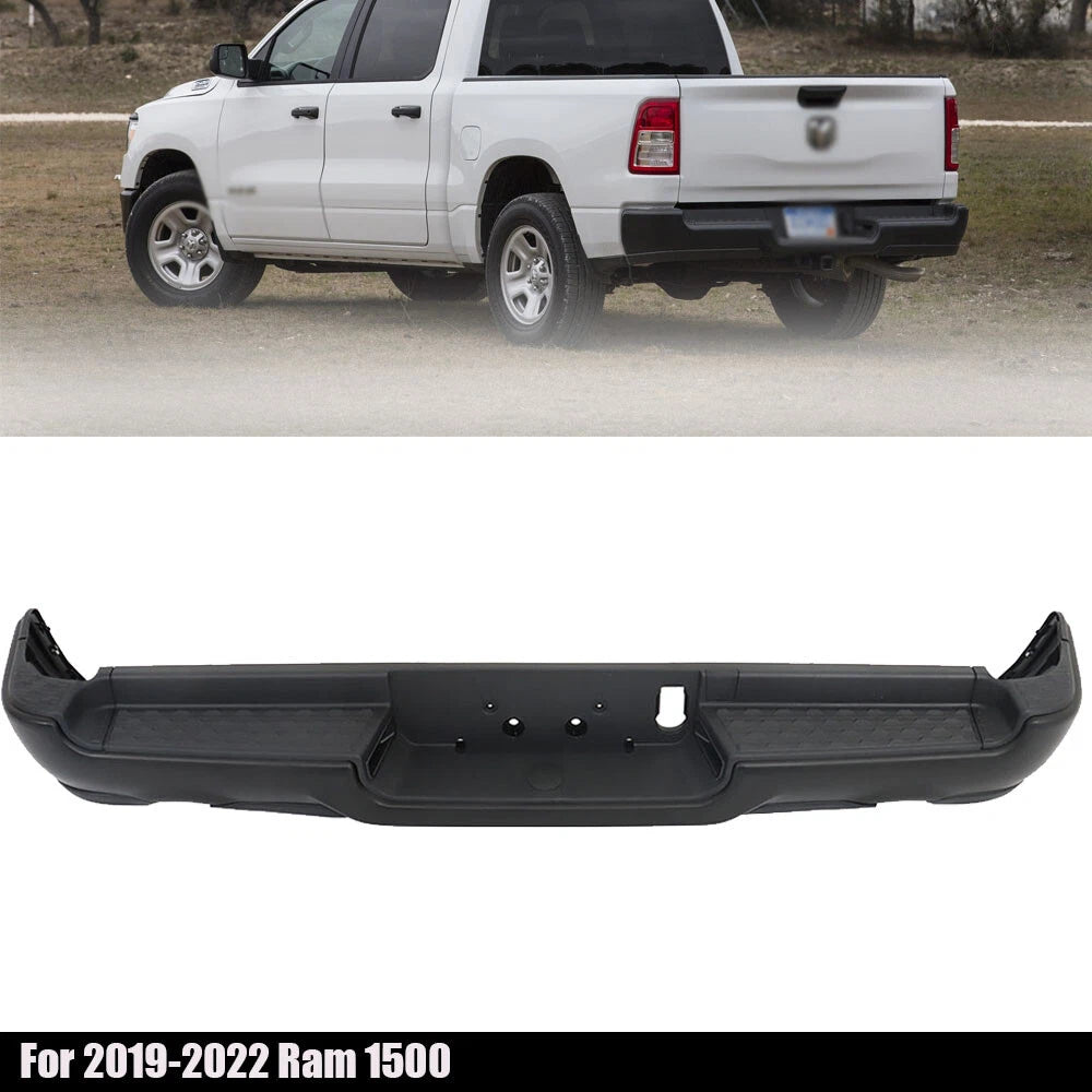 Rear Step Bumper Assembly with Dual Exhaust for Ram 1500 (2019–2022)