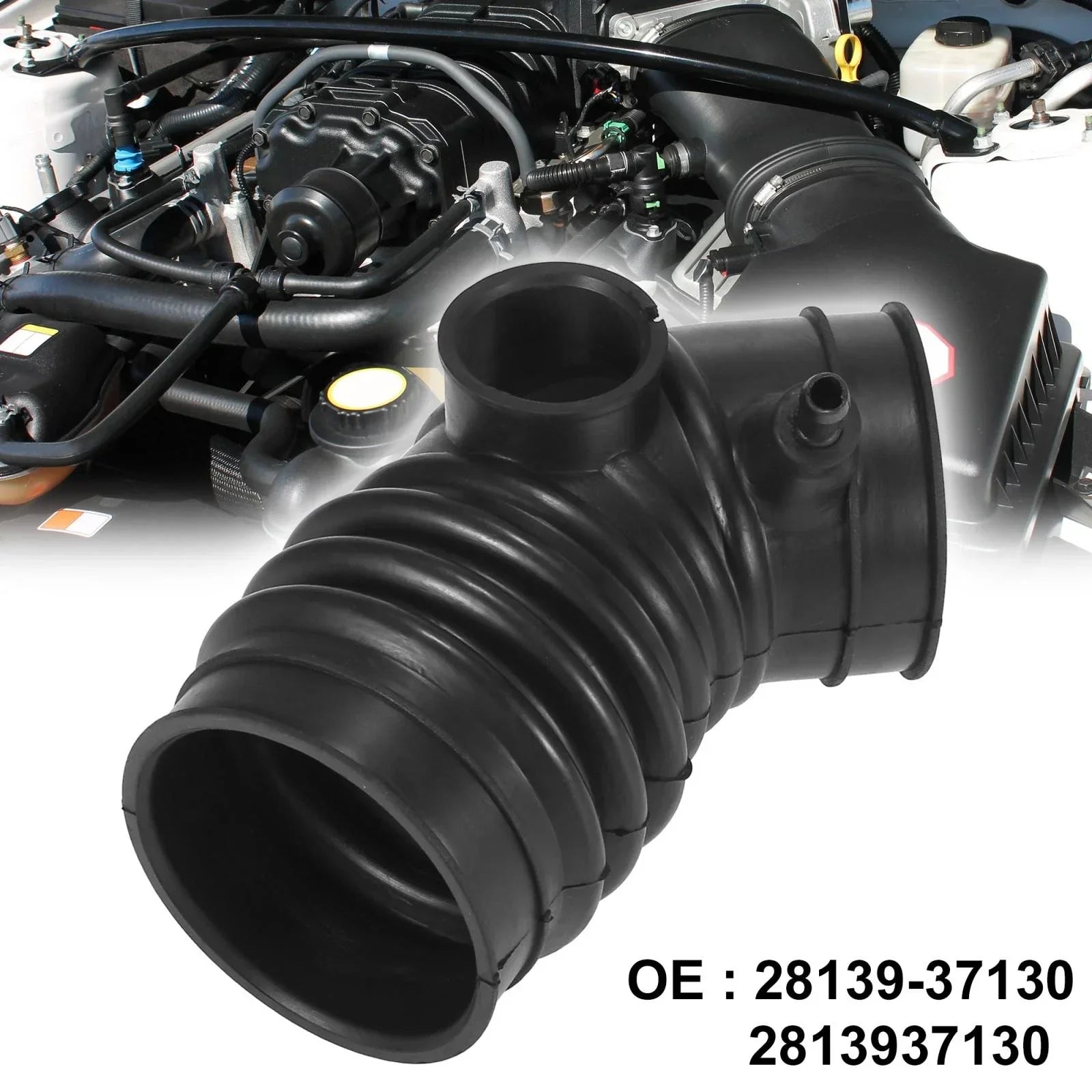 Engine Air Rubber Intake Hose for Hyundai Santa Fe 2.7L (2001-2006)