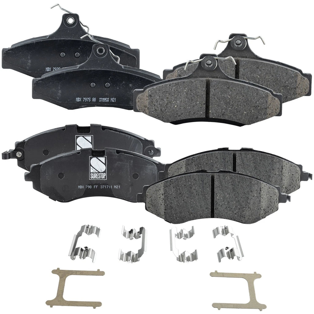 Ceramic Brake Pad Set for Daewoo Nubira, Leganza (1999–2002)