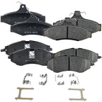 Ceramic Brake Pad Set for Daewoo Nubira, Leganza (1999–2002)