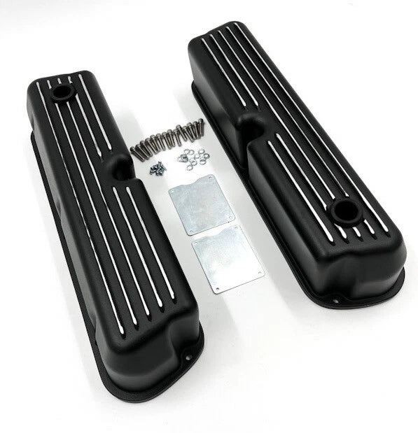 Tall Finned Aluminum Valve Covers Replacement for Ford 289 SBF (1962–1985)