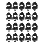 0.43inch 20x Car Harness Automatic Route Clamp for Unknown Make Model
