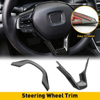 Steering Wheel Cover Trim for Honda Accord (2018–2022) Carbon Fiber