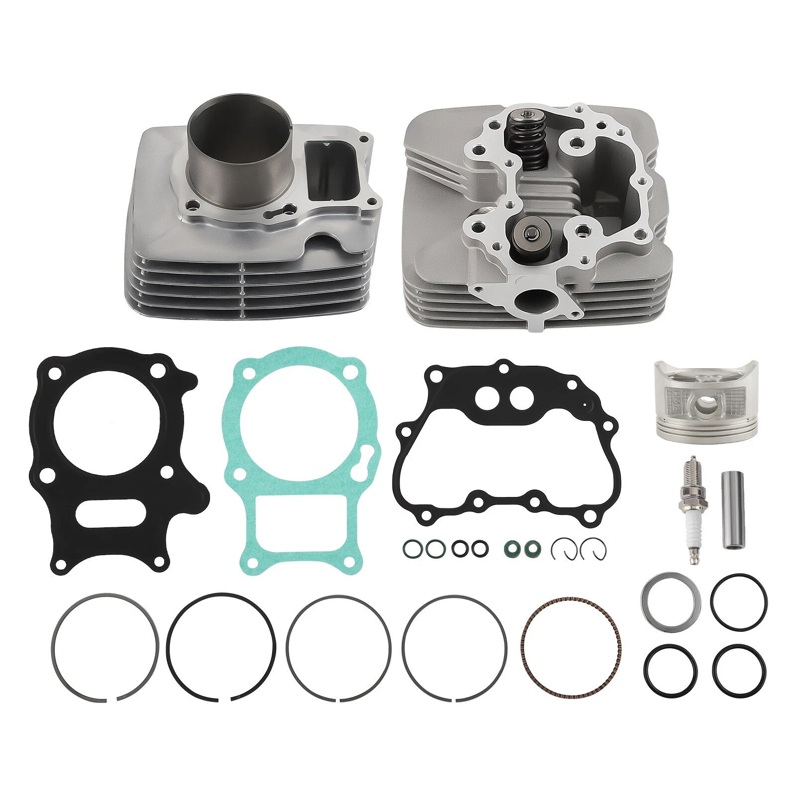 Cylinder Head Piston Kit for Honda Recon 250 TRX250 (2002–2014)