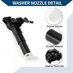 Front Driver Side Headlight Washer Nozzle for Toyota Land Cruiser (2008–2021) No.8520860060