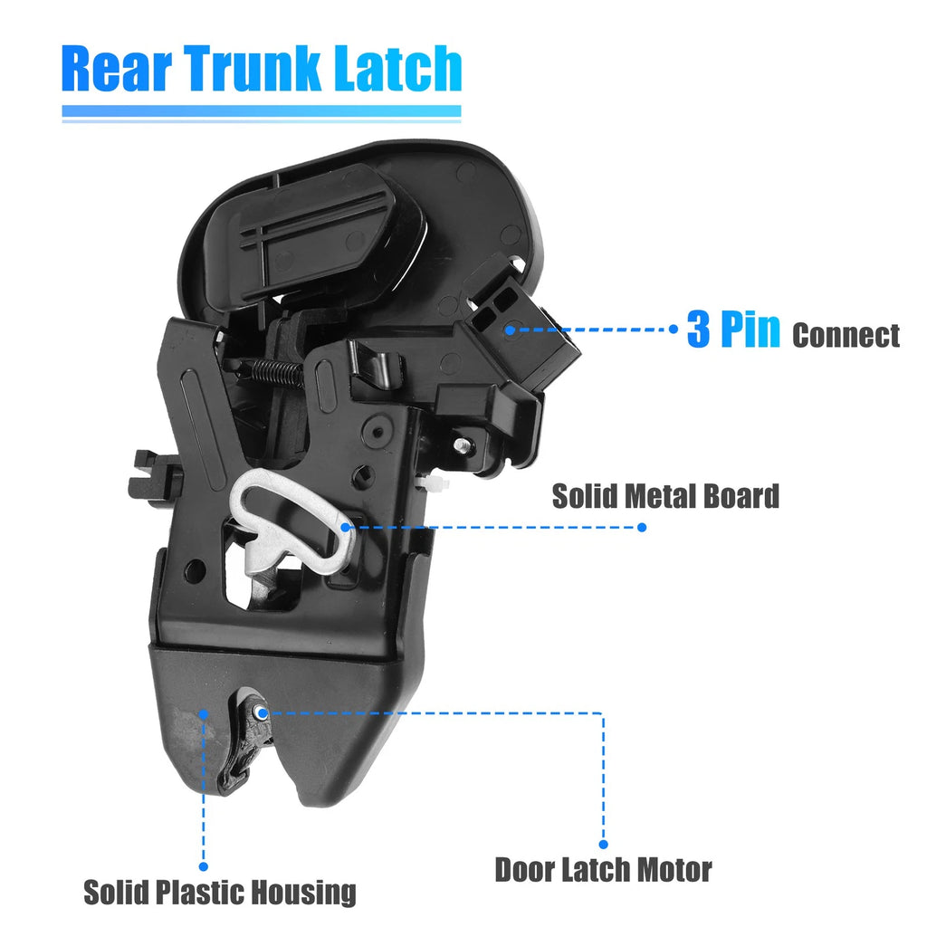 Trunk Latch Lock Actuator for Honda Accord (2003–2006) Replaces 74851-SDA-A22