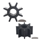 Water Pump Impeller & Key for Tohatsu Nissan Outboard 9.9-20 HP (334650210M)