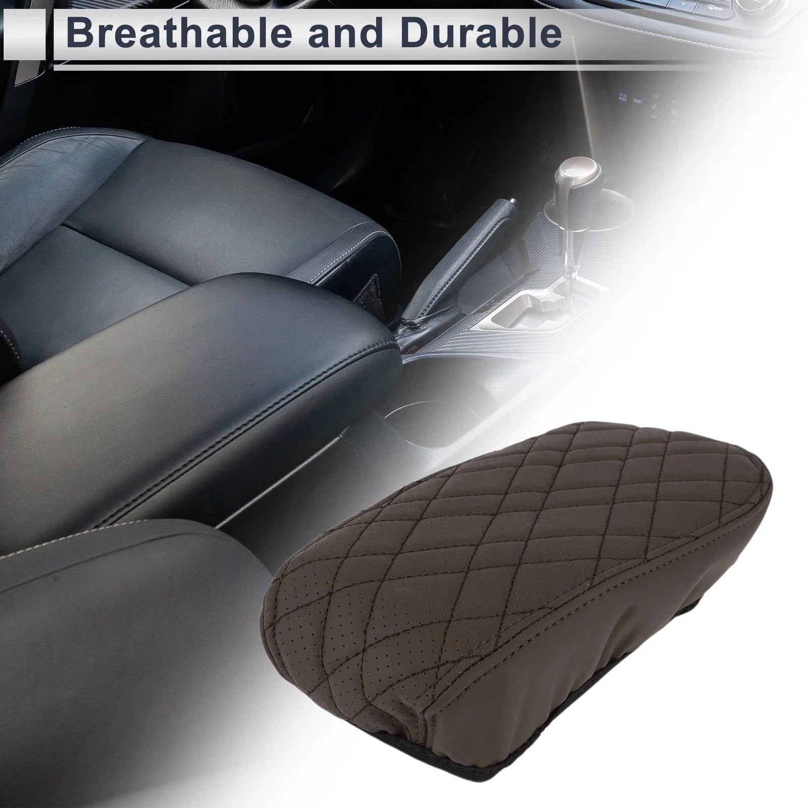 Center Console Cover for BMW X1 Deep Brown (2016 - 2022)