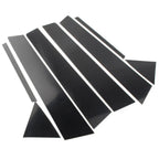 8pcs Door Trim Covers for Hyundai Elantra Sedan (2017-2018) Black