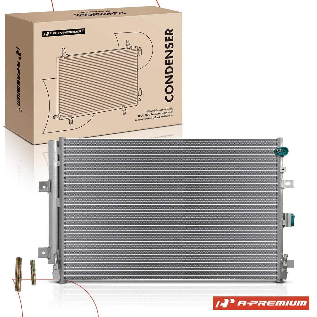 A/C Condenser with Bracket & Receiver Drier for Ford Edge (2015–2017)
