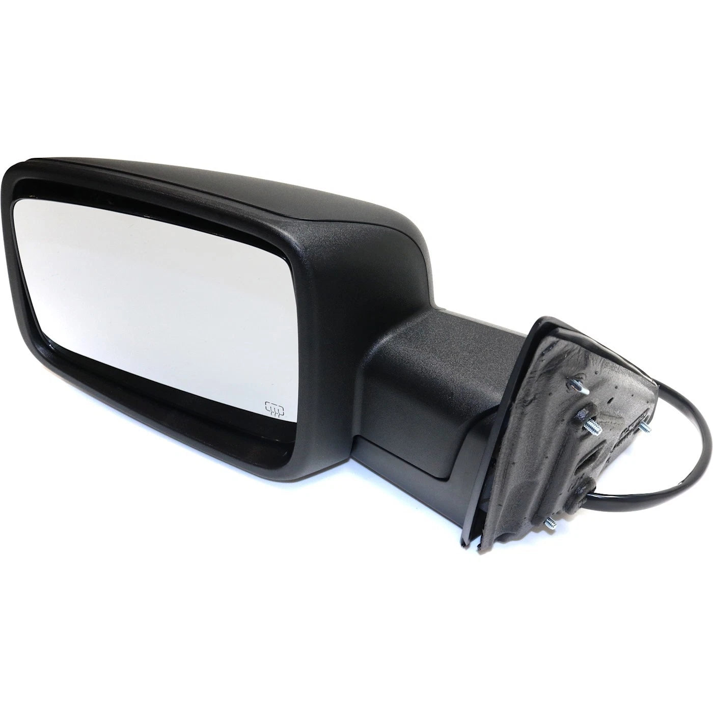 Power Mirror for Ram 1500 (2013) Left Power Folding Heated Textured Black