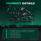 10pc Suspension Kit Control Arms Ball Joints for Navigator Expedition (2003–2004)