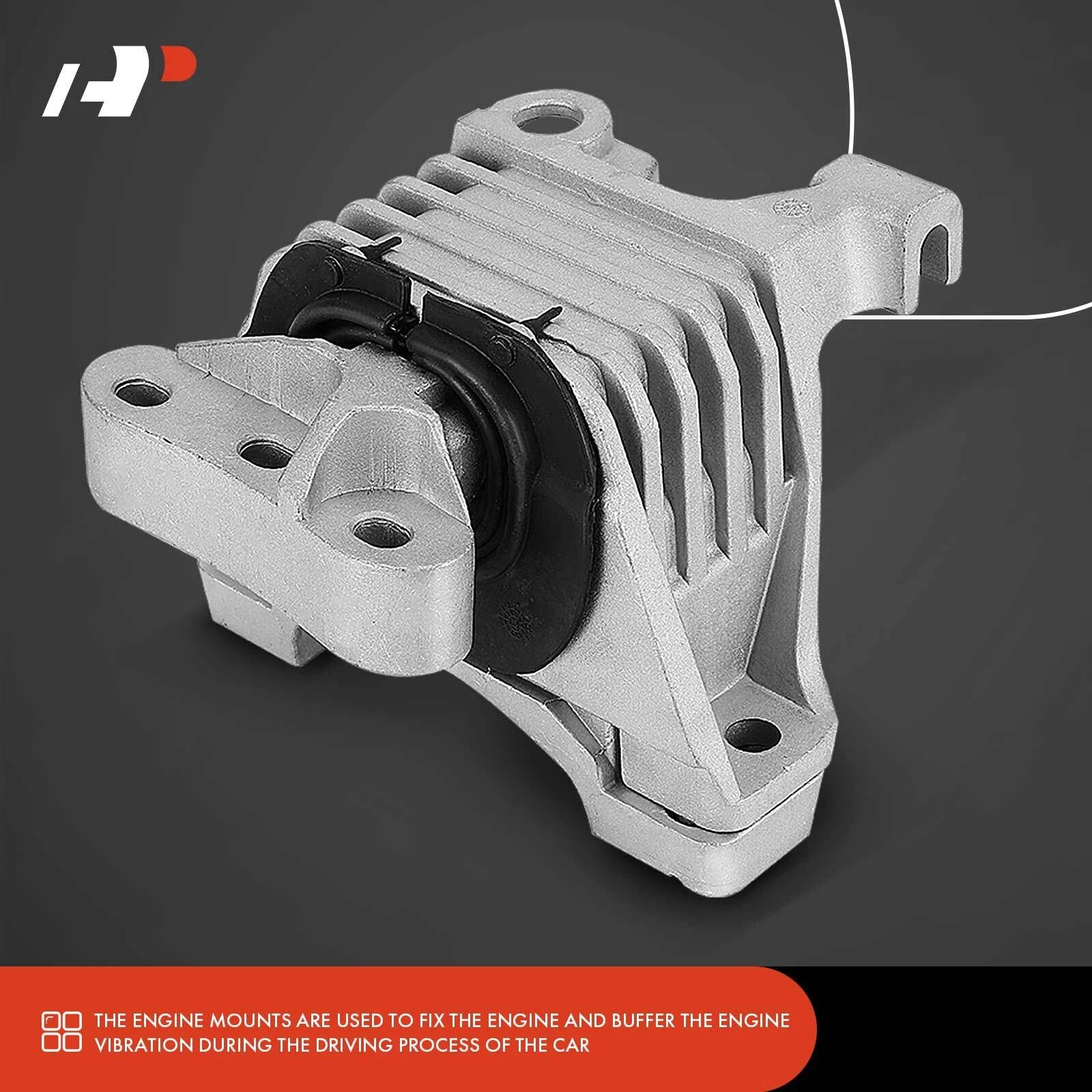 3X Engine Motor & Torque Strut Mount for Jeep Cherokee (2014-2018)