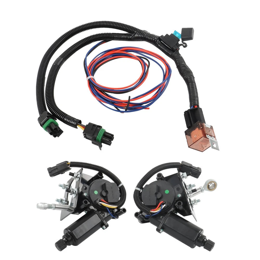 Headlight Pair for Corvette C3 (1968â1982) Electric Conversion Kit Upgrade