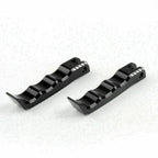 Front Rider Footrest Foot Pegs for Suzuki GSX-R 1300 Hayabusa (2008–2015) Black T9