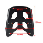Rear Luggage Rack Mount Plate for Kawasaki Versys 650 (2016-2024)