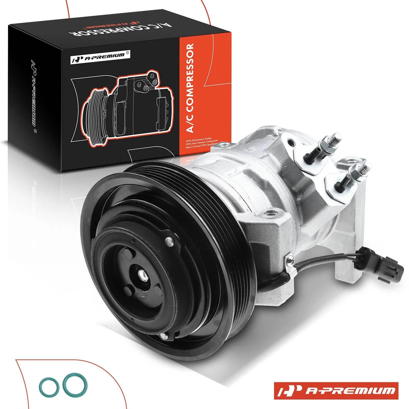 A/C Compressor with Clutch for Jeep Wrangler (2003–2006)