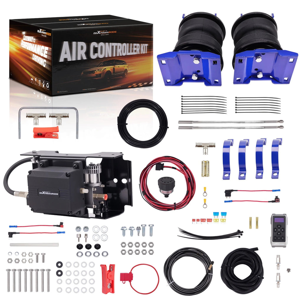 Air Suspension Kit + Wireless Compressor for Ford E-450 Econoline (1996–2005)