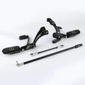 Black Forward Control Lever with Footpeg Bracket for Harley Sportster XL (2014–2022)