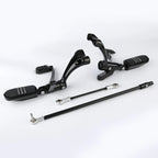 Black Forward Control Lever with Footpeg Bracket for Harley Sportster XL (2014–2022)