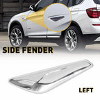 Left Side Fender Finisher Trim Chrome for BMW X4 F26 (2015–2017) OE#51117338569