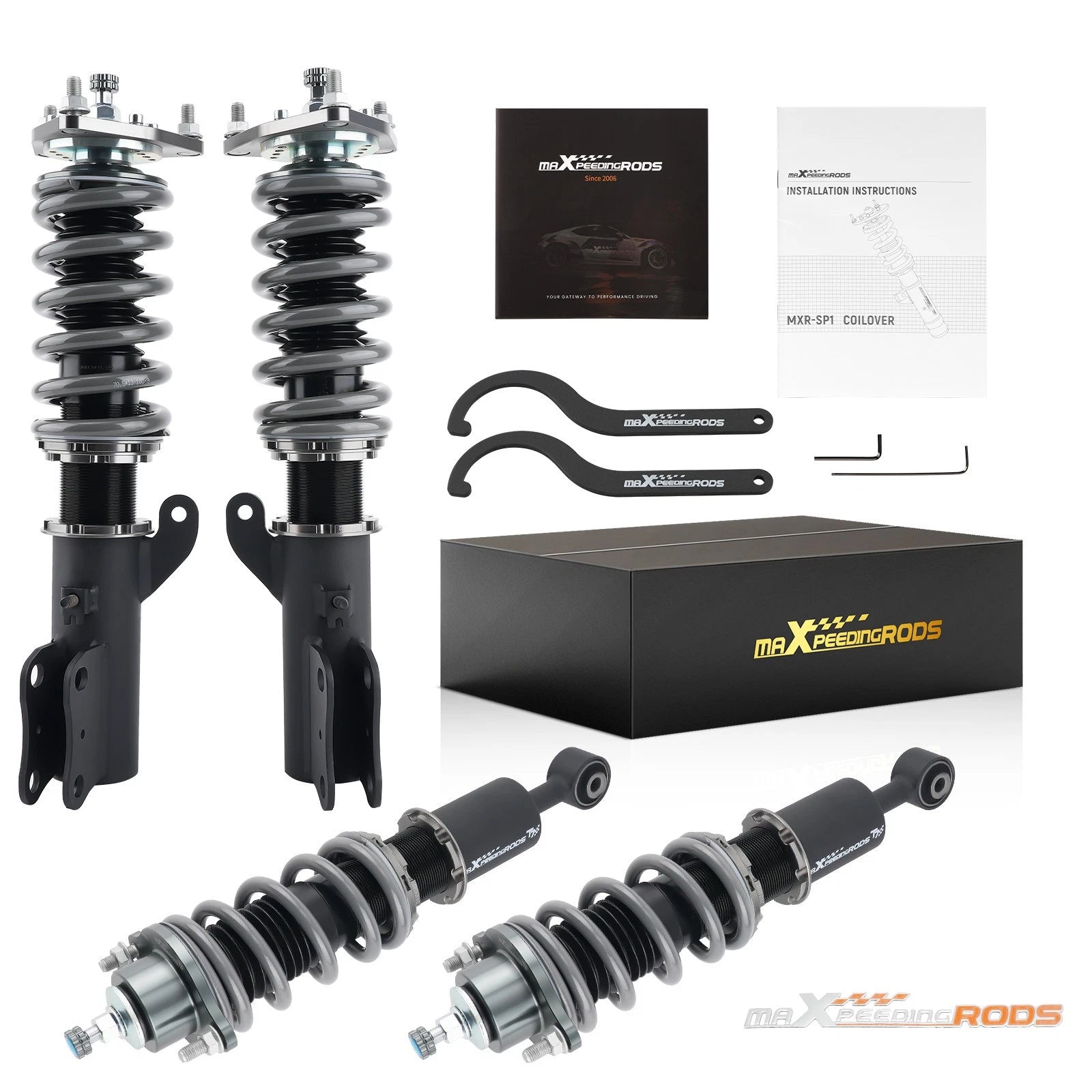 Coilover Shocks Springs Kit for Mitsubishi Lancer (2008–2016)