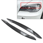 Carbon Fiber Headlight Eyelid Covers for BMW X5 E70 (2008-2013)