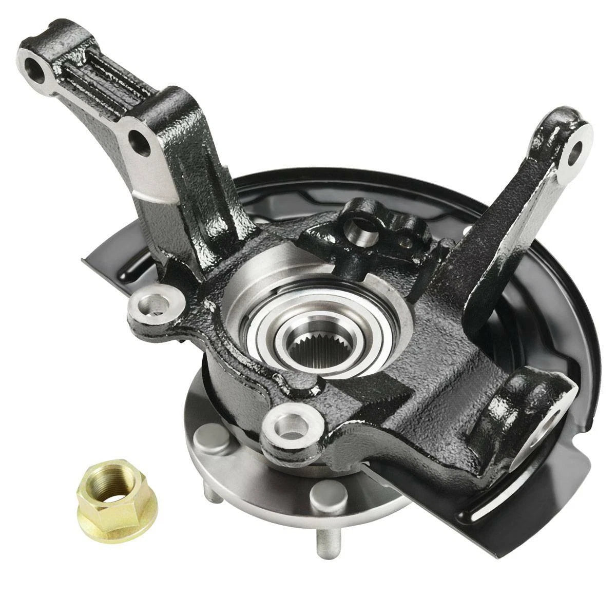 Front Steering Knuckle & Hub Bearing Pair for Nissan Altima (2002–2006)