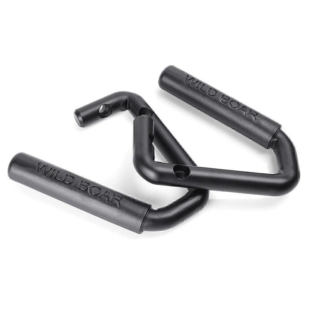 Front Grab Handles for Jeep Wrangler JK/JKU (2007–2017) Black Textured