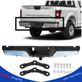 Chrome Steel Rear Step Bumper for Ford F-150 (2015–2020)