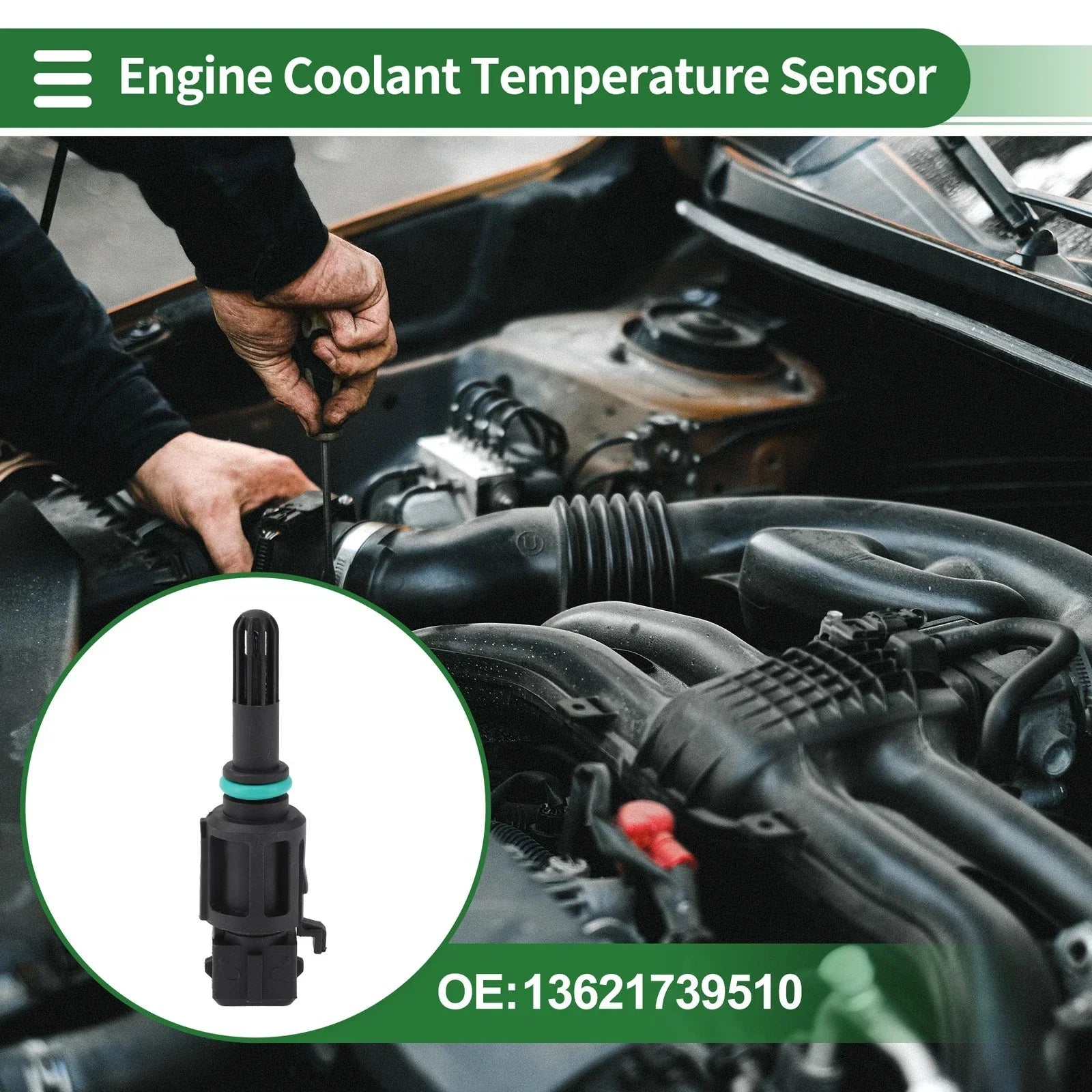 Engine Coolant Temperature Sensor for BMW 325Ci