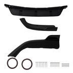 3PCS Rear Bumper Lip Diffuser for BMW G05 X5 M Sport (2019–2025) Gloss Black ABS