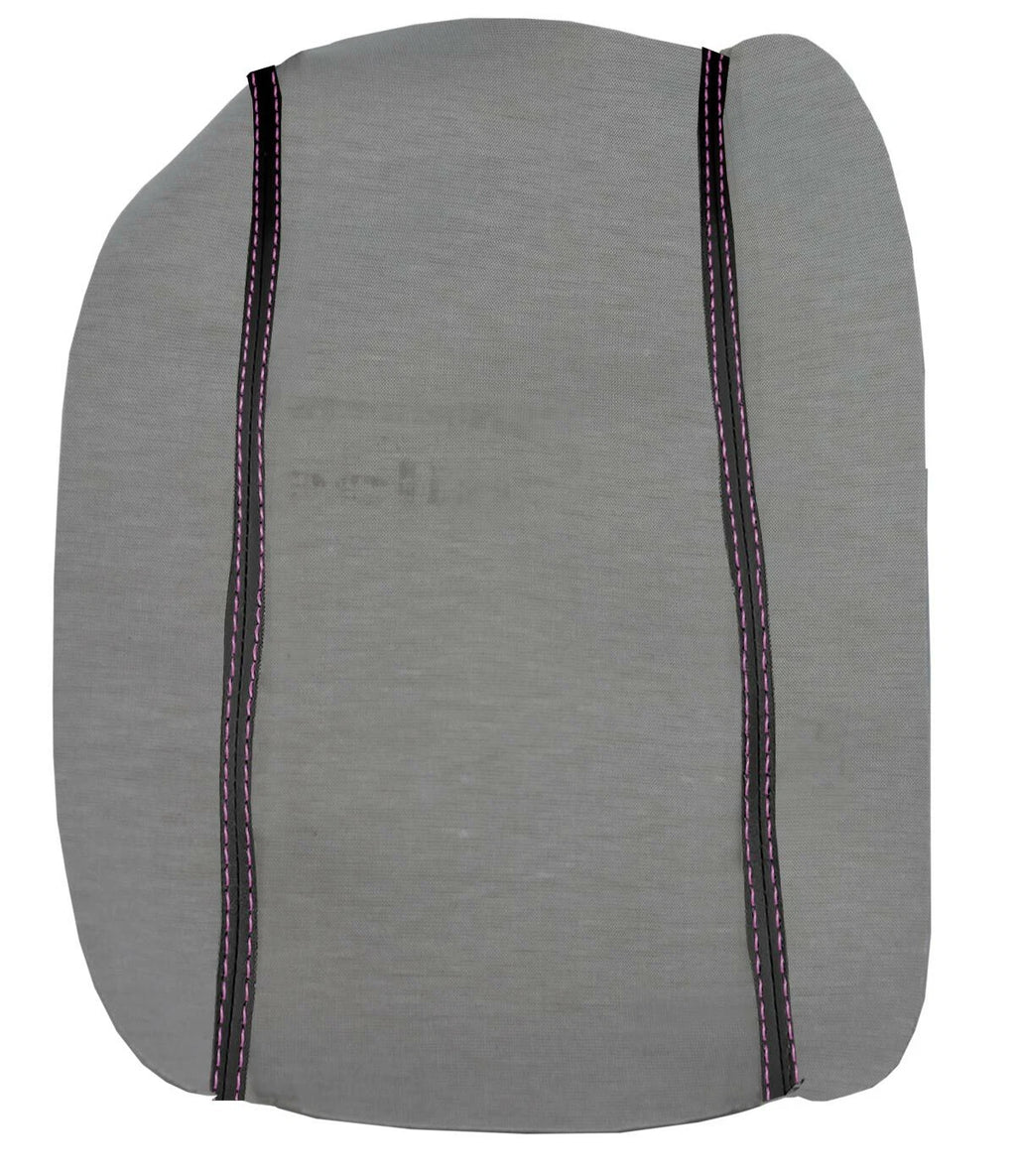 Armrest Cover for Ford F250 (2011–2016) Leather with Pink Stitch