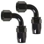 2X 10AN Swivel Hose End Fitting Elbow for Oil/Fuel/Air Line