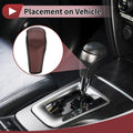 Gear Shift Knob Cover Brown for BMW 3 Series E90 (2004-2012)
