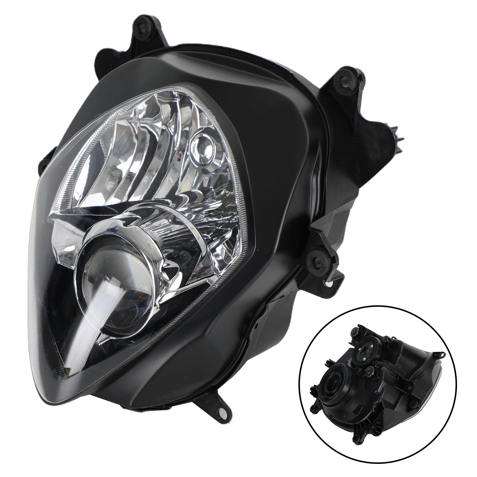 Headlight Guard Protector Cover Kit for Suzuki GSXR1000 (2007–2008)