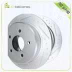 2x Rear Brake Discs Rotors for Dodge Grand Caravan (2001–2007) Slotted