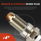 Ignition Coil and Iridium Platinum Spark Plug for Toyota 4Runner (2003-2009)