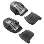 Set of 4 Leather Seat Covers for Chevy Silverado & GMC Sierra (1999–2002)