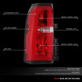 LED Taillight for Chevy Suburban Tahoe (2015–2020) - OE Style, Chrome, Left