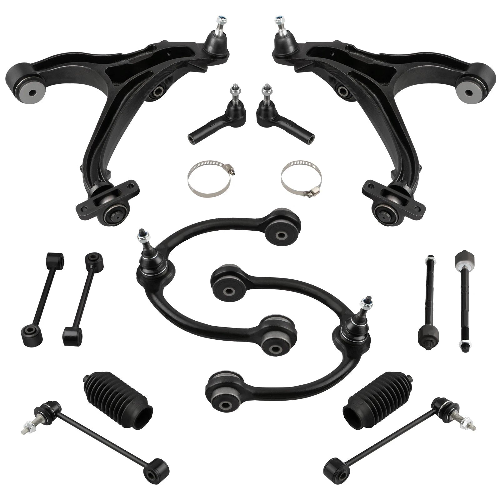 Front Control Arms w/ Ball Joint for Jeep Commander Grand Cherokee (2005–2010)