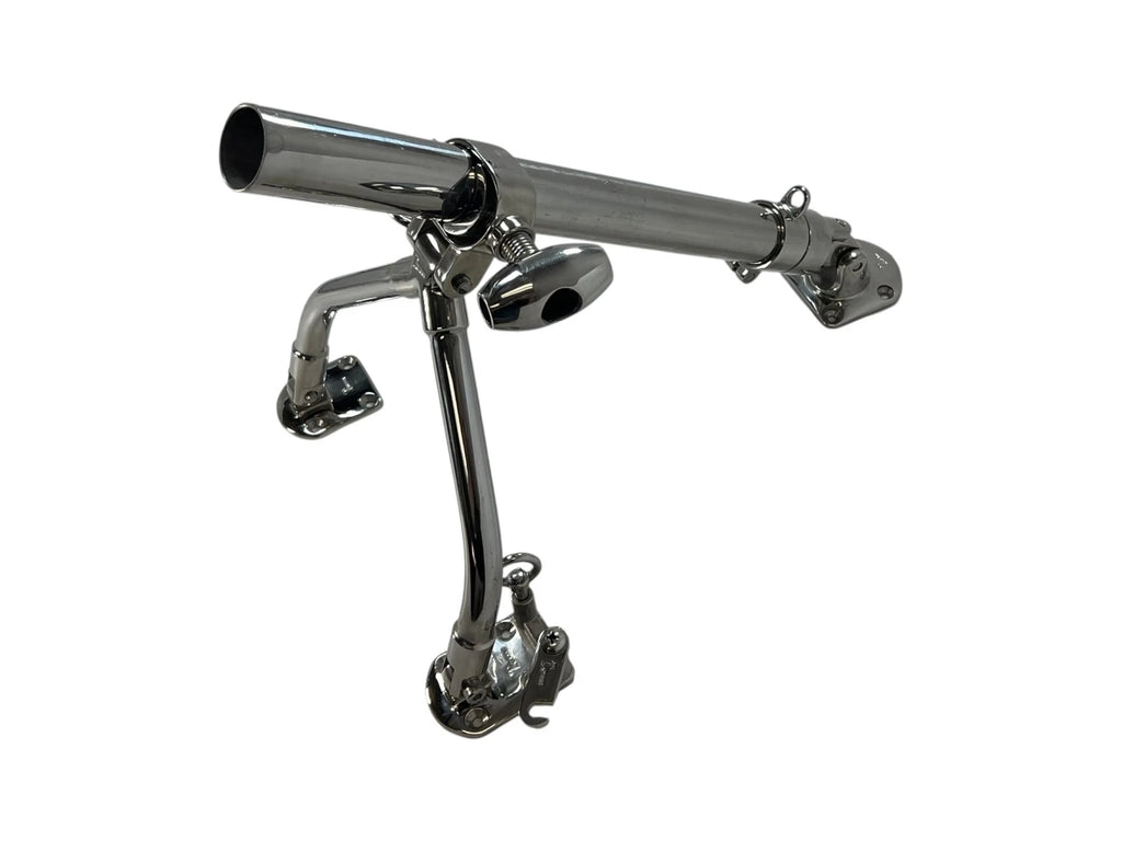 Tigress Wishbone Outrigger Holder Base Side Mount 1 5/8" OD, 1 1/2" ID