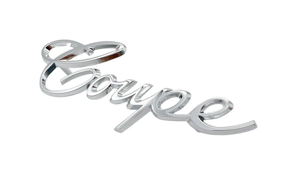 Quarter Panel Emblems Pair Replacement for 1965-1970 Cadillac Coupe DeVille